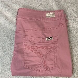 Seven FAM High Rise Skinny Mauve Pants Size 12